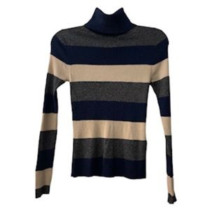 NWT Banana Republic Striped Turtleneck
